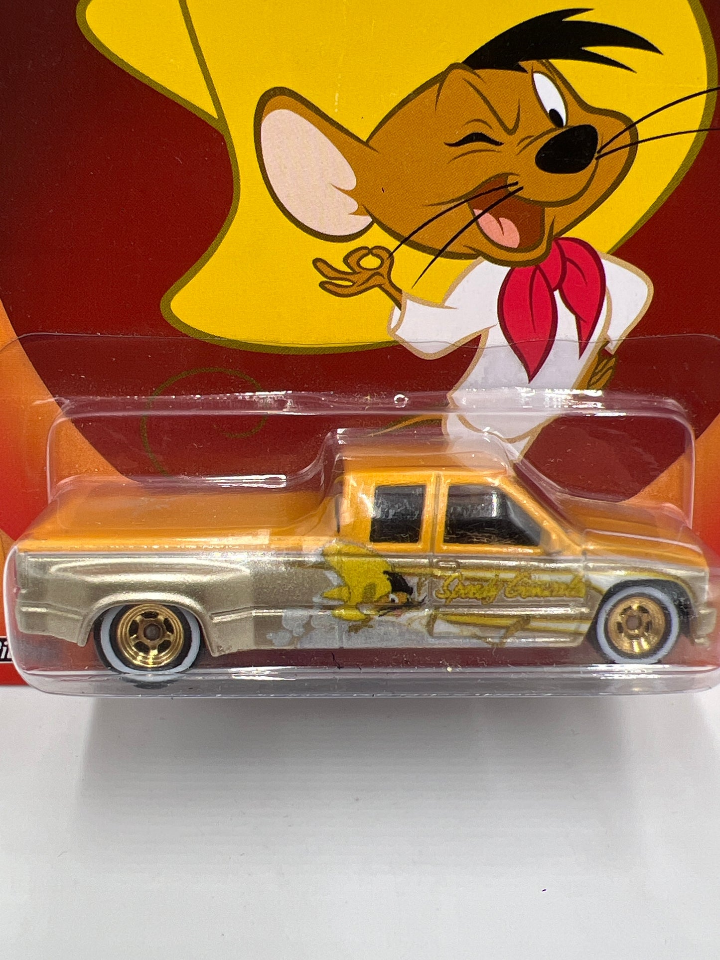 Hot Wheels Premium Looney Tunes Speedy Gonzales Customized C3500 W/Protector