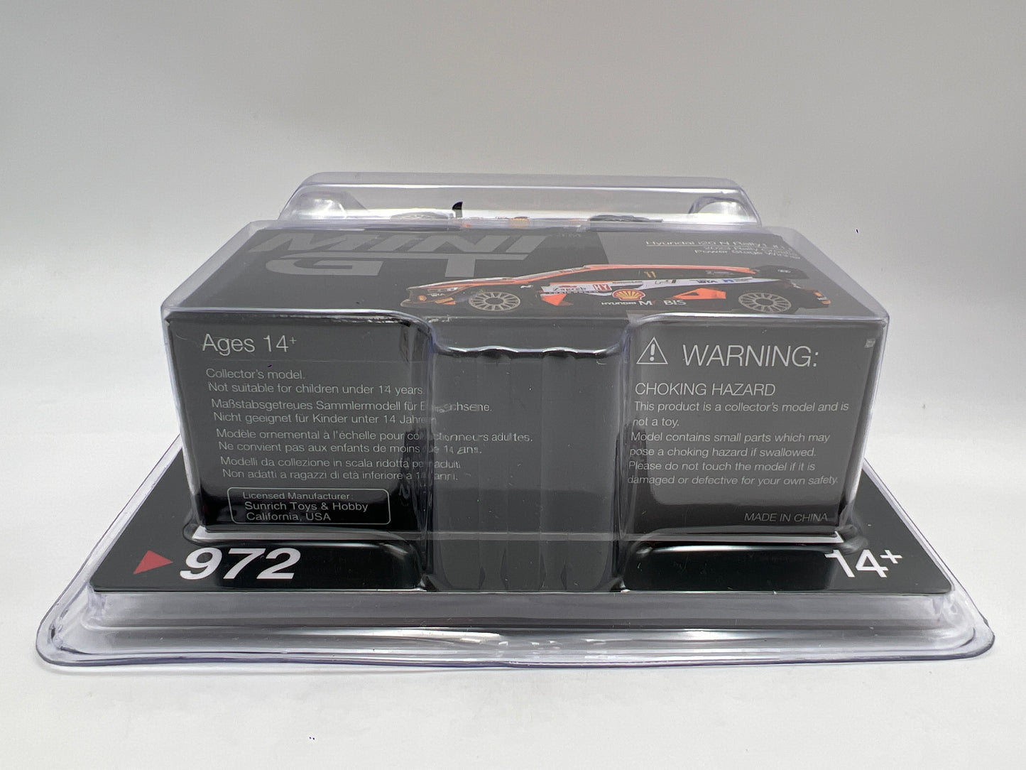 Mini GT #972 CHASE Hyundai i20 N Rally1 #11 2023 Croatia Power Stage Winner