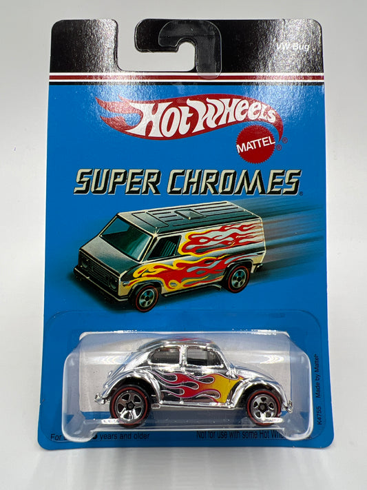 2006 Hot Wheels Super Chromes VW Bug W/Protector
