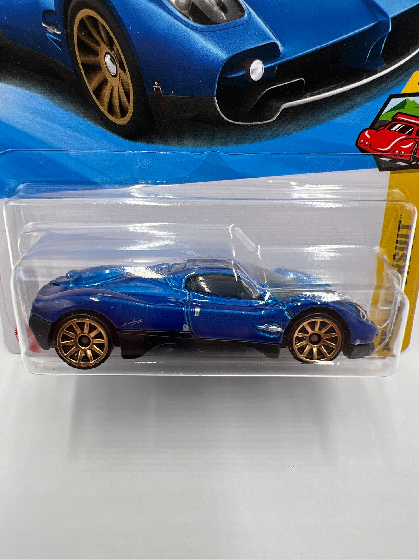 2025 Hot Wheels M Case Peak Pursuit #225 Pagani Utopia Blue 104E