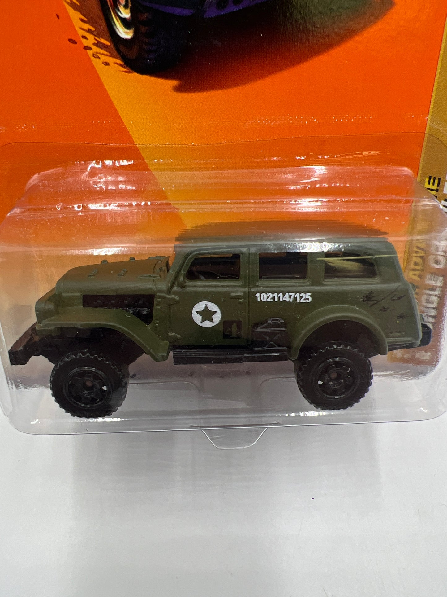 Matchbox Desert Adventure Jungle Crawler Army #78