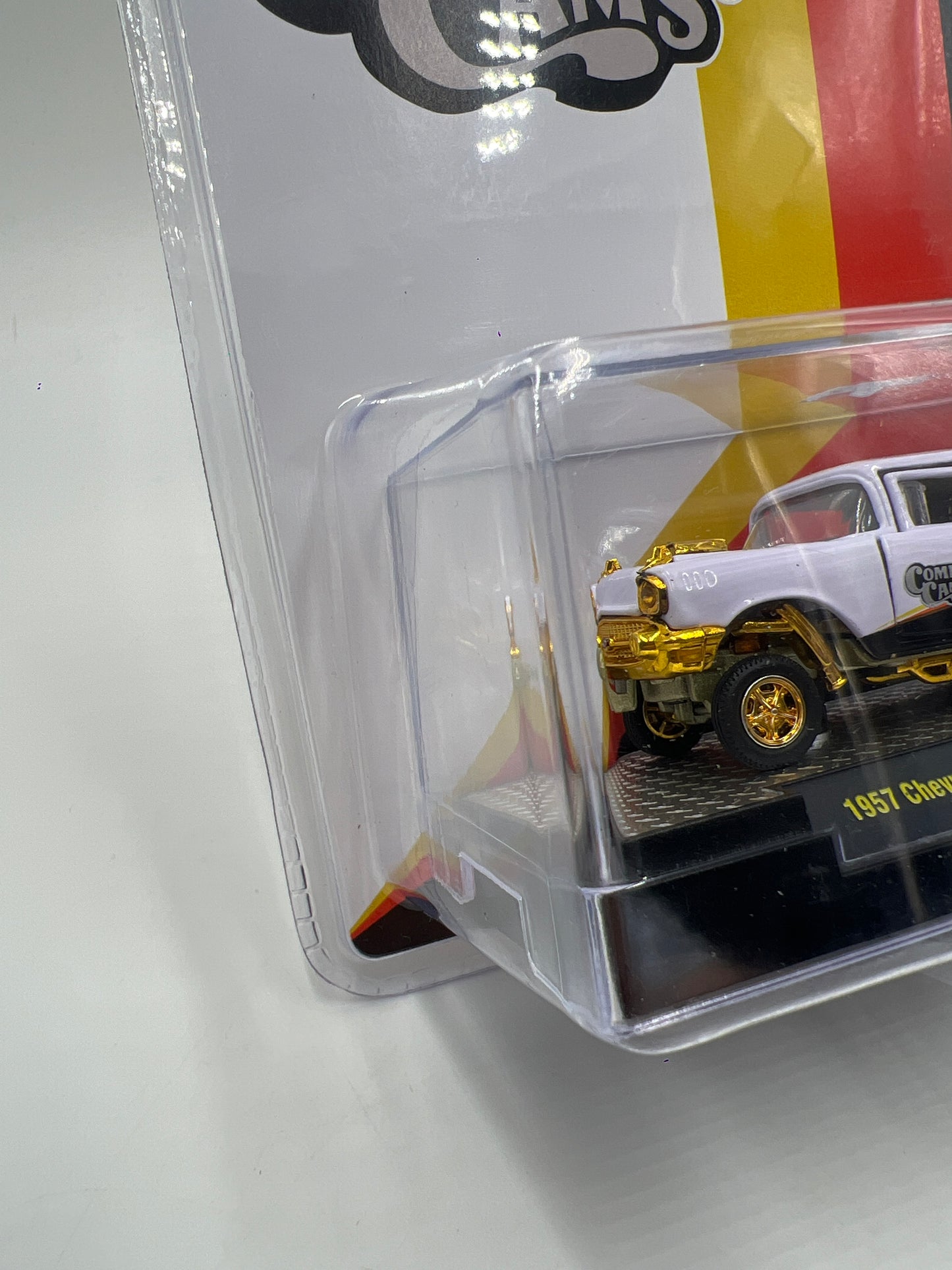 M2 Machines Hobby Exclusive CHASE Competition Cams 1957 Chevrolet Sedan Delivery GS09