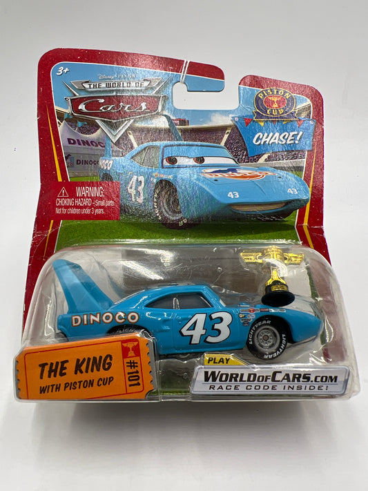 Disney Pixar The World Of Cars #101 CHASE The King With Piston Cup 140B
