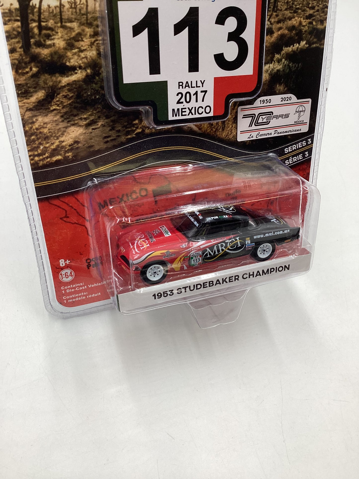 Greenlight La Carrera Panamericana #113 Black Studebaker Champion 178G