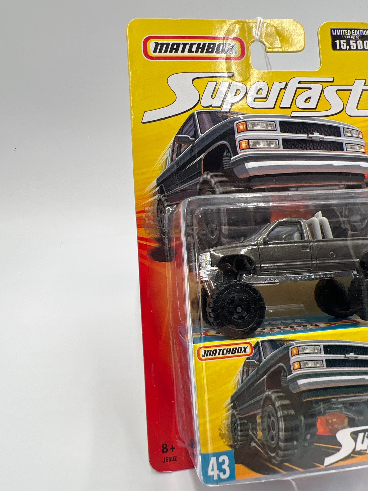 Matchbox Superfast #43 Chevy K-1500 Pick-Up Gray