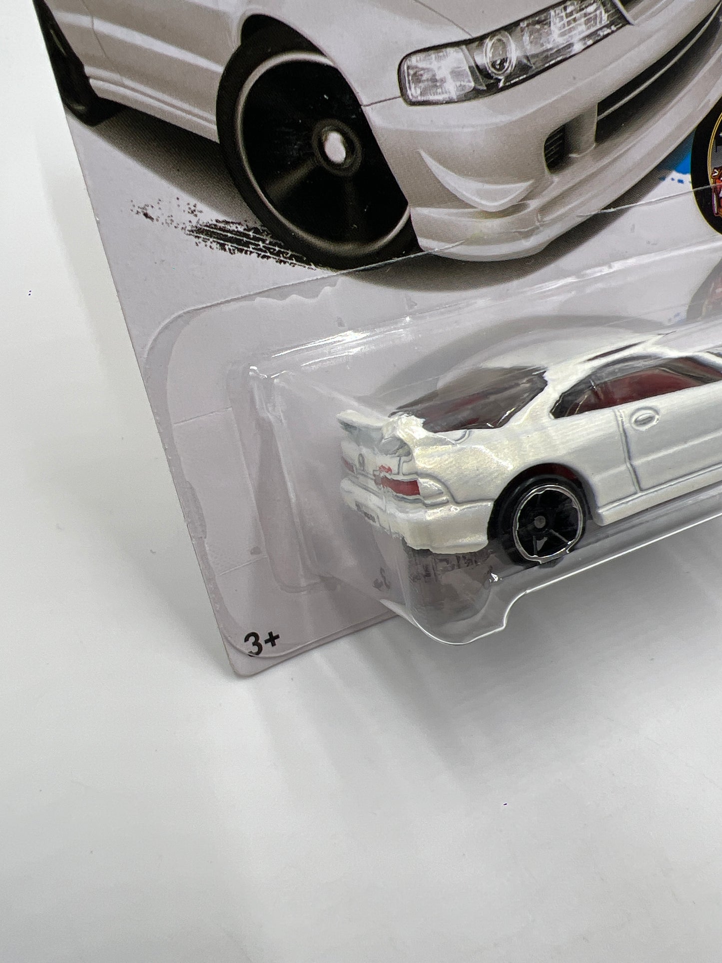 2016 Hot Wheels Night Burnerz #89 Custom 01 Acura Integra GSR White 82A