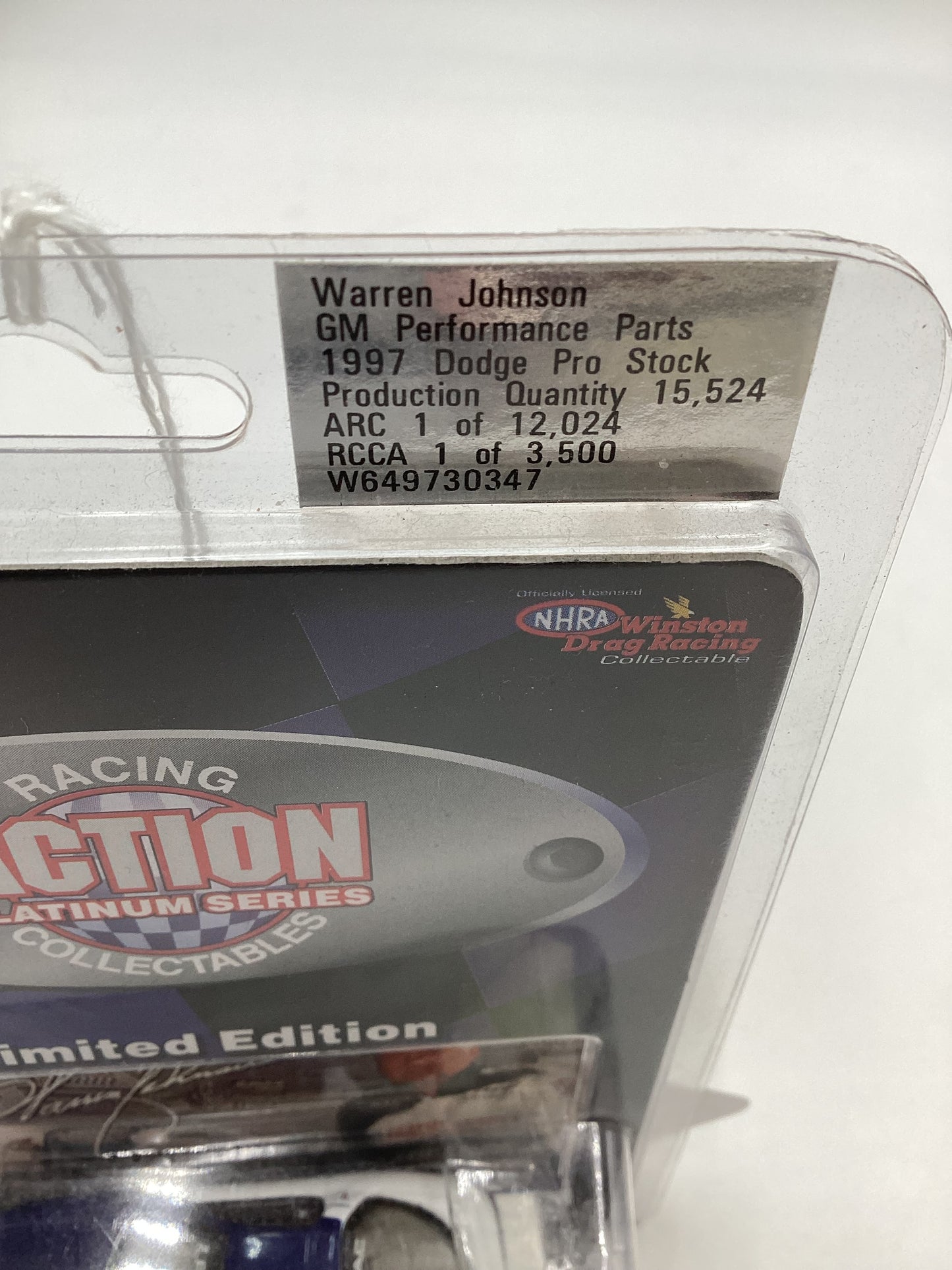 Action Platinum Series 1997 Dodge Pro Stock