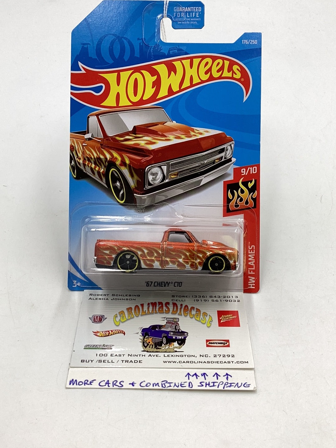 2019 Hot wheels #176 67 Chevy C10 16D