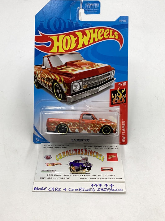 2019 Hot wheels #176 67 Chevy C10 8H