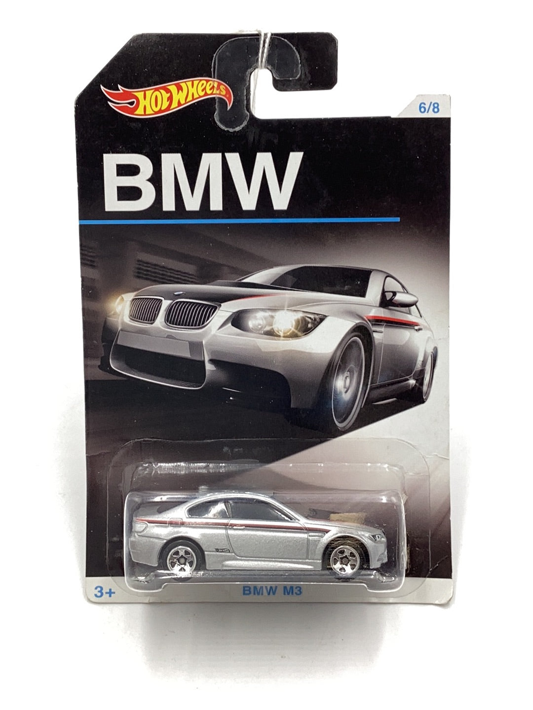 Hot wheels BMW series BMW M3 Walmart exclusive 6/8 cracked blister