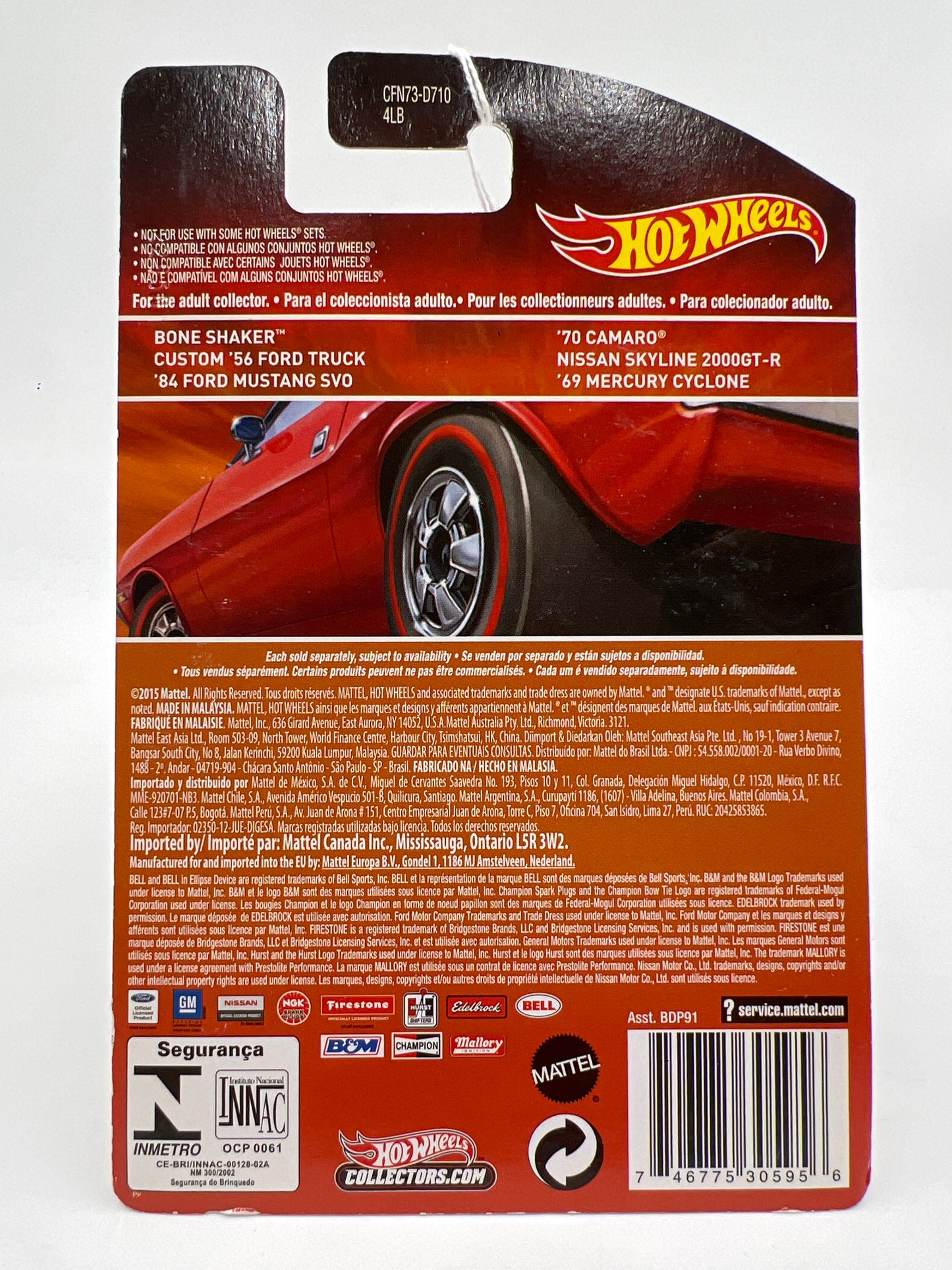 Hot Wheels Heritage Redline #8 Custom 56 Ford Truck Magenta 160L