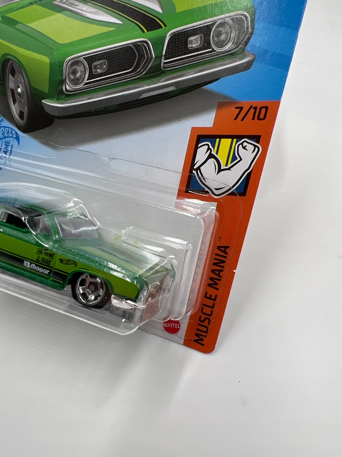 2021 Hot Wheels Muscle Mania #239 68 Plymouth Barracuda Formula S Green 38D