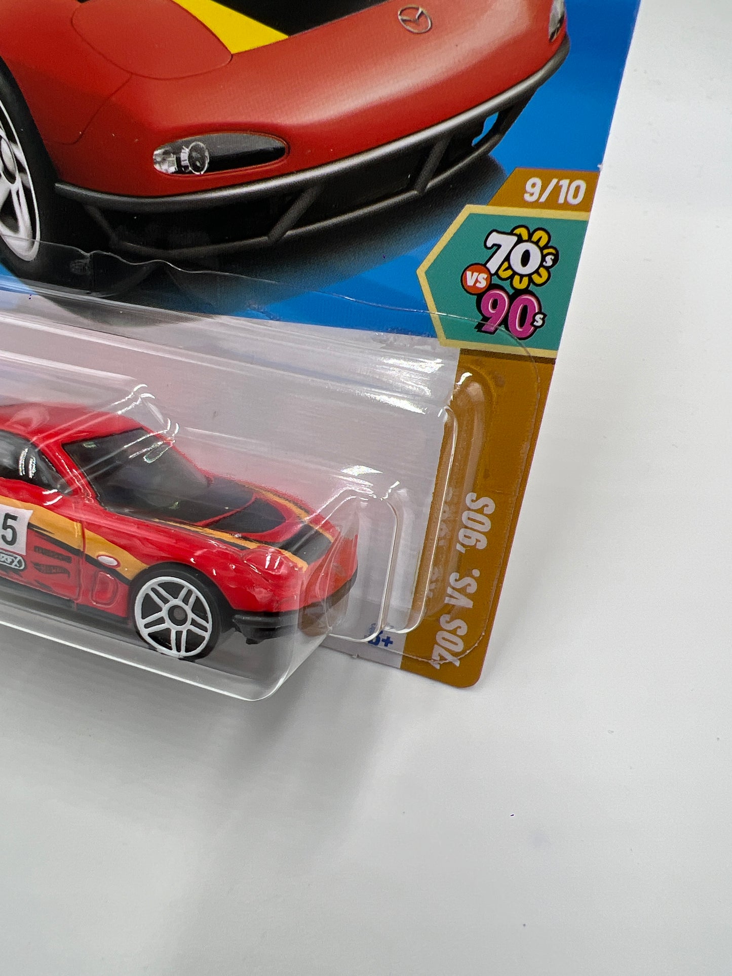 2025 Hot Wheels N Case 70s Vs 90s #163 95 Mazda RX-7 Drift Red 87i