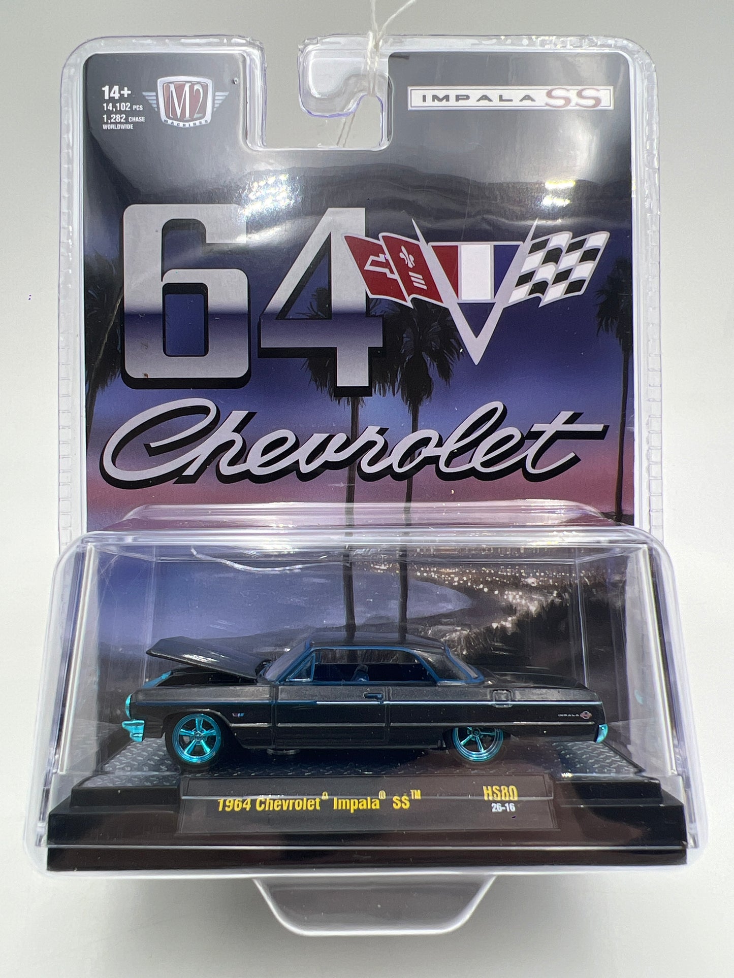M2 Machines HS80 Hobby Exclusive CHASE 1964 Chevrolet Impala SS