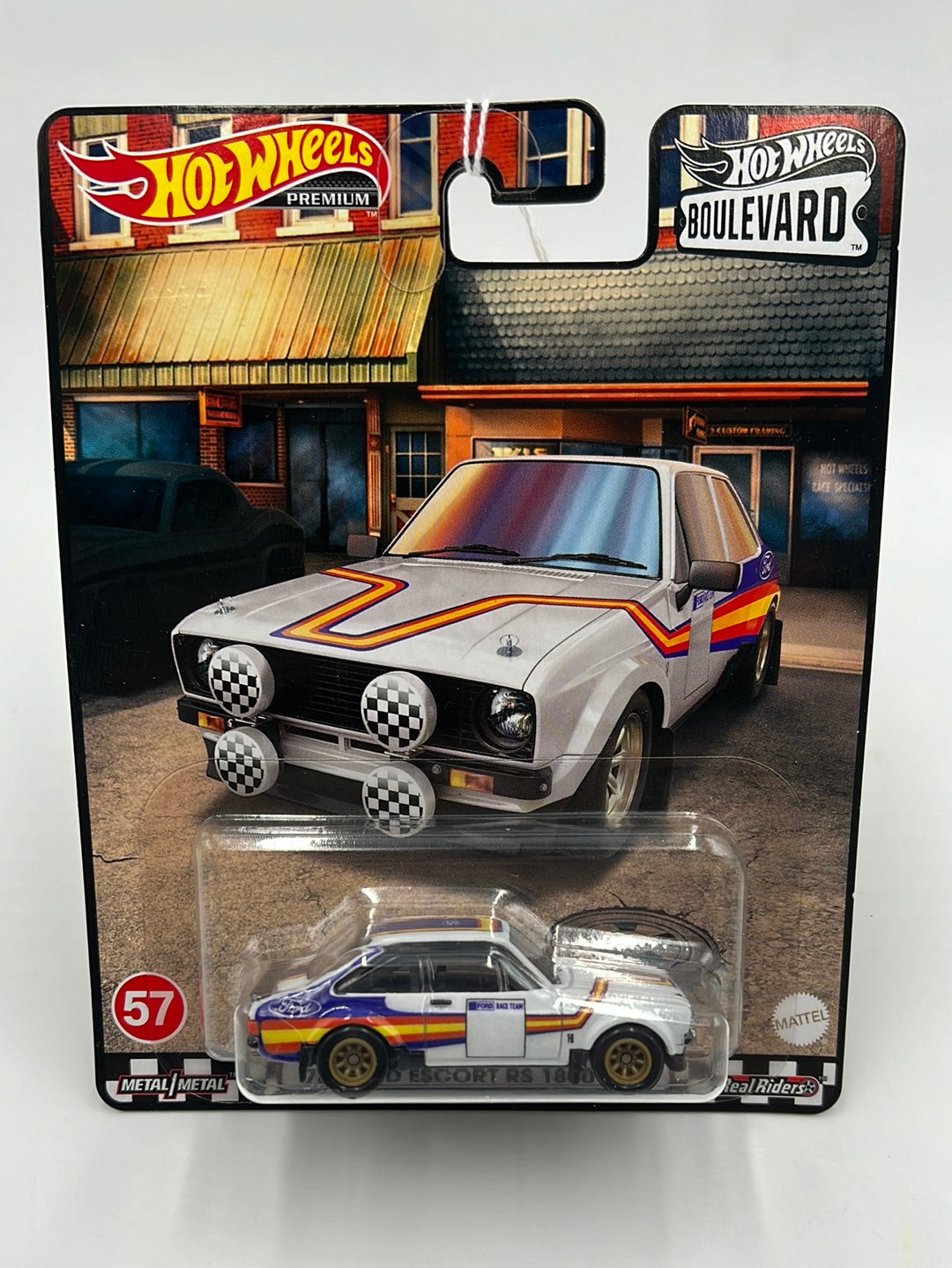 Hot Wheels Premium Boulevard #57 ‘78 Ford Escort RS 1800 MK2 264H