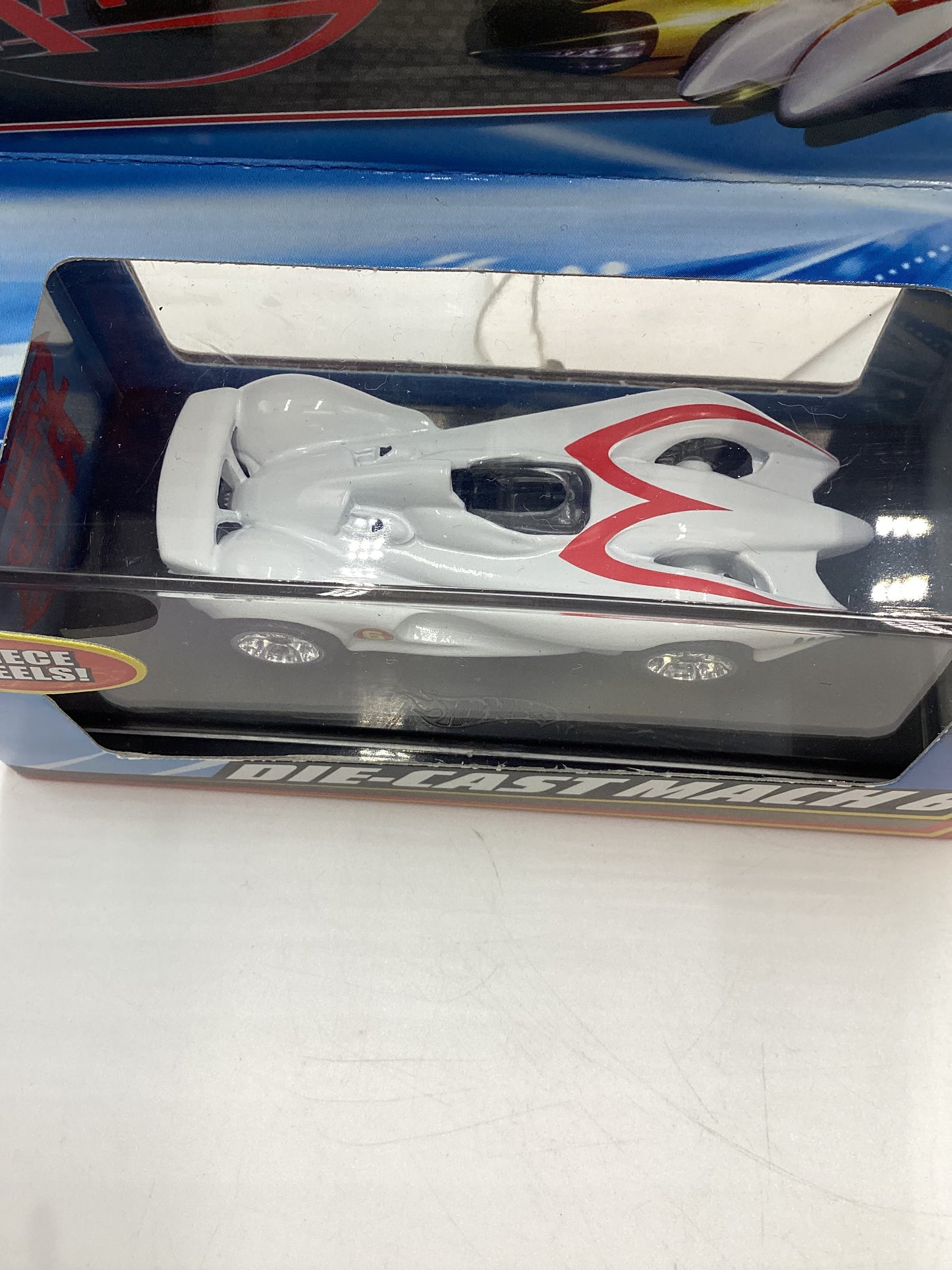 Hot Wheels Speed Racer Die-cast Mach 6 White VHTF