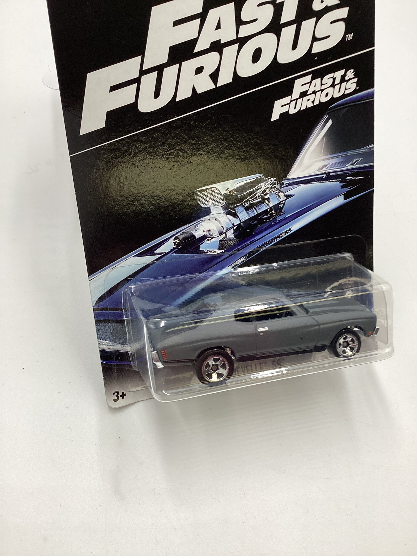 2016 Hot Wheels Fast and Furious #4 70 Chevelle SS Gray 69H
