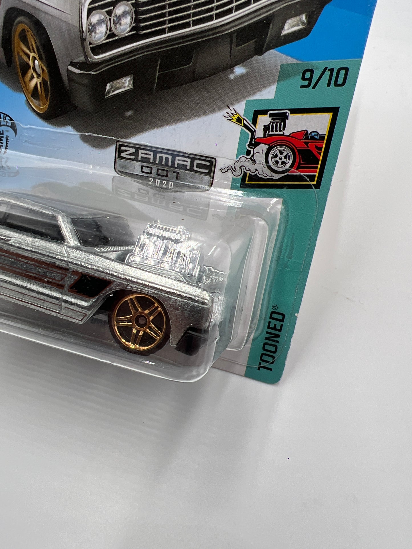 2020 Hot Wheels Tooned #58 Walmart Exclusive Zamac 001 64 Chevy Impala 147A