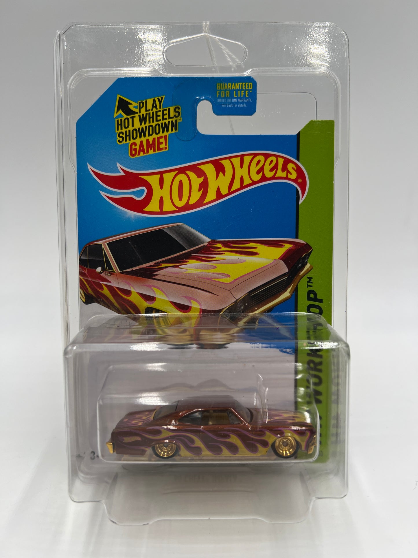 2014 Hot Wheels Super Treasure Hunt #218 65 Chevy Impala W/Protector 2