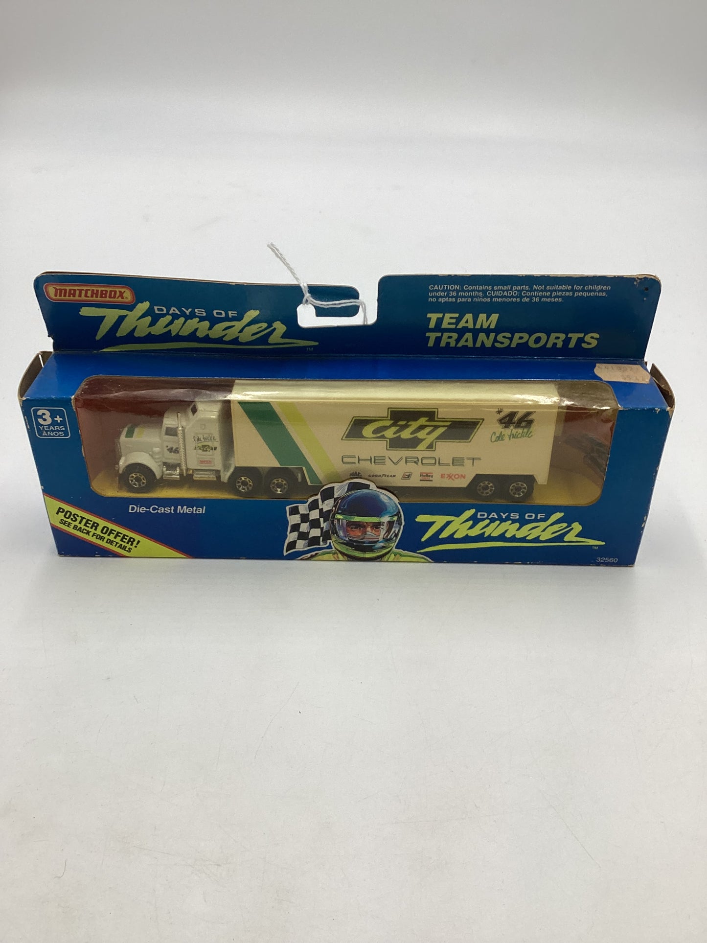 Matchbox Days of Thunder #32560 Team Transports City Chevrolet SR