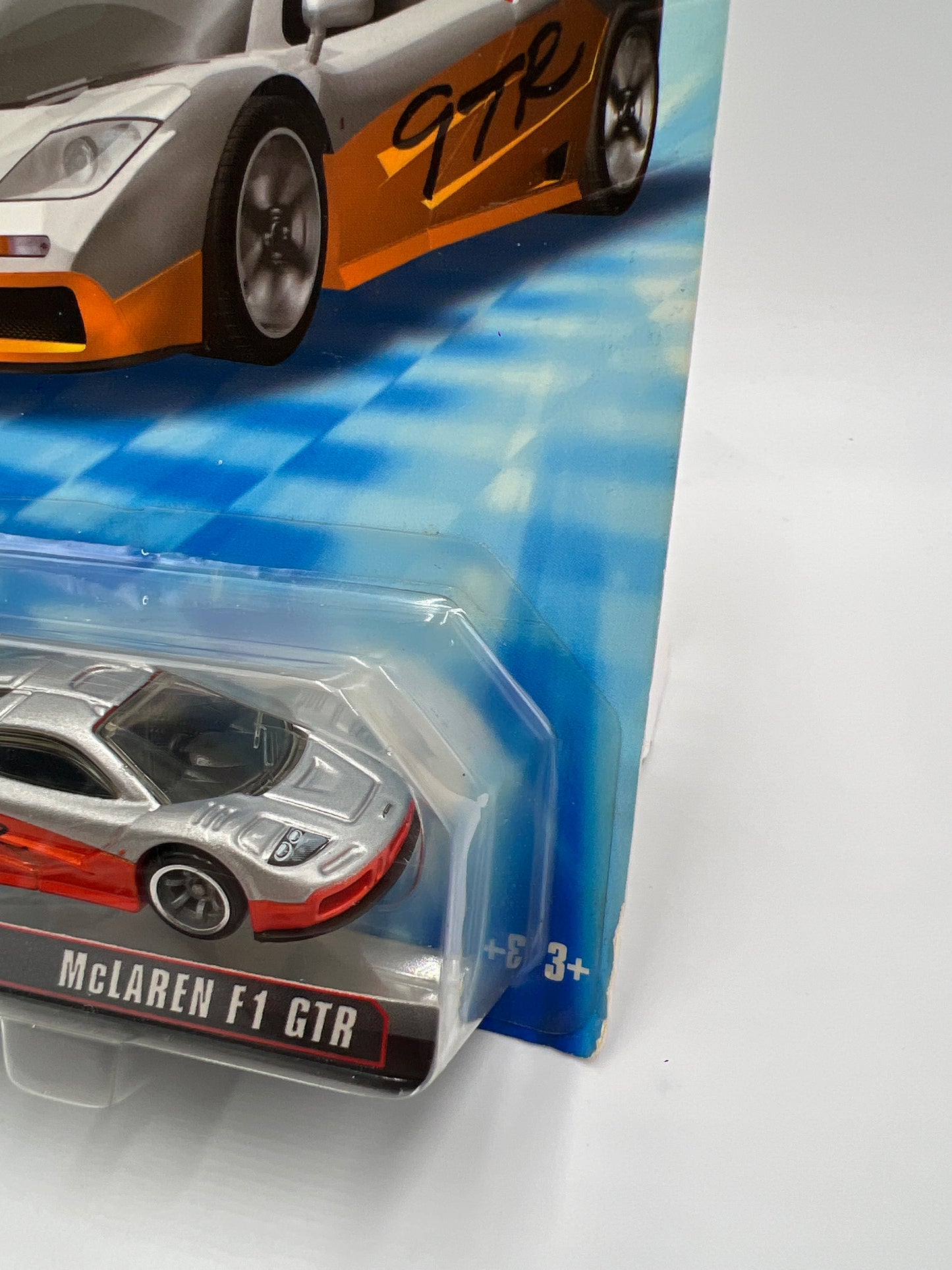 Hot Wheels Premium Speed Machines McLaren F1 GTR Silver/Orange
