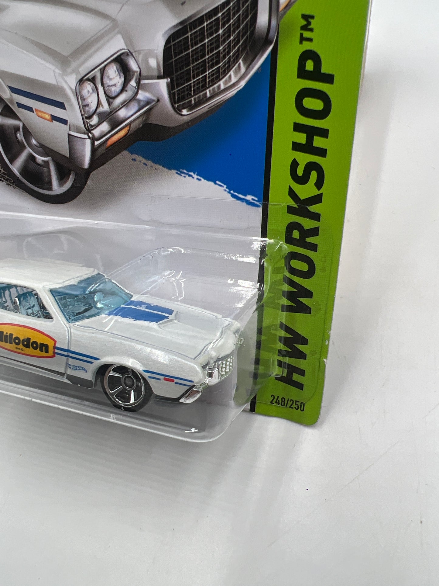 2014 Hot Wheels Workshop #248 72 Ford Gran Torino Sport White 31G