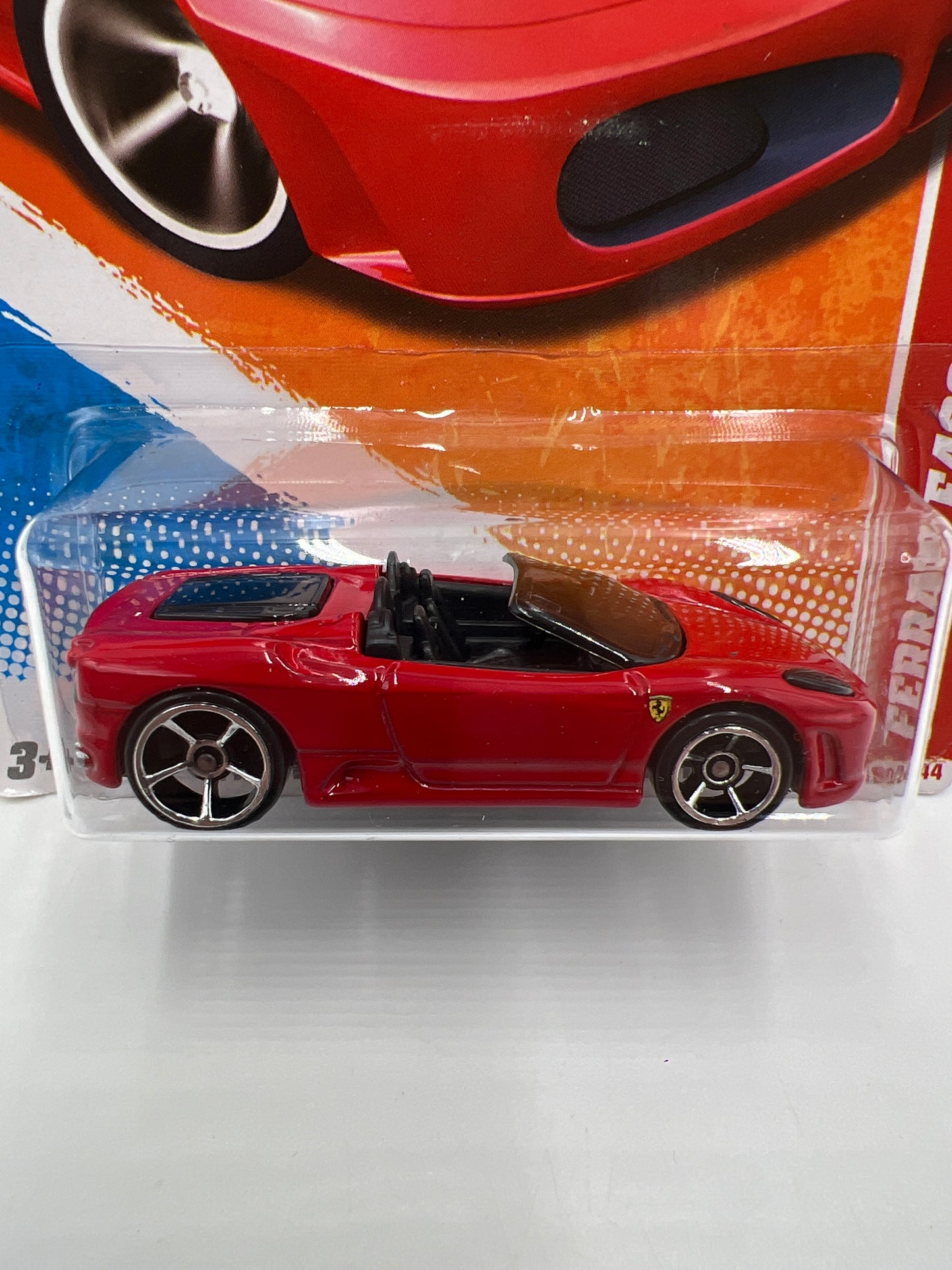 2011 Hot Wheels Thrill Racers Highway #190 Ferrari F430 Spider Red