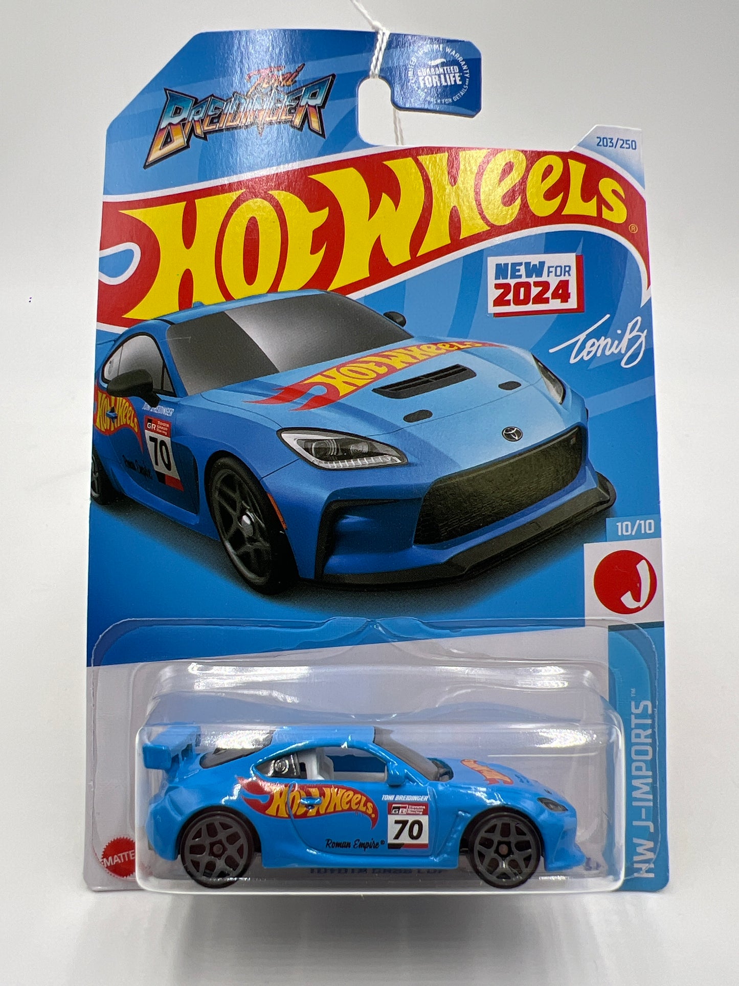 2024 Hot Wheels N Case #203 Toyota GR86 Cup Blue 95C
