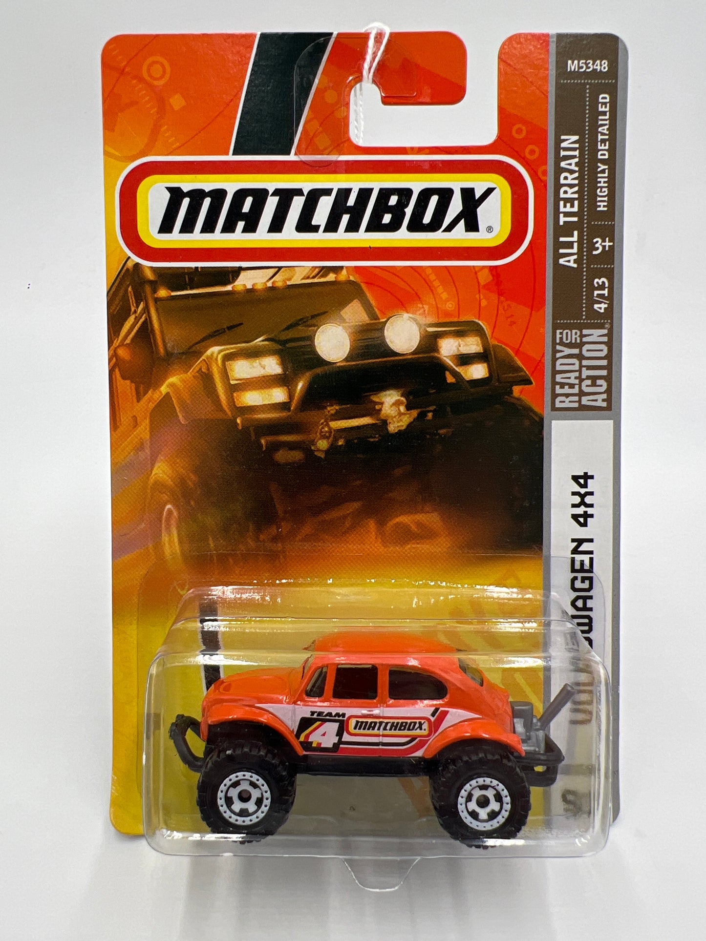 Matchbox All Terrain #91 Volkswagen 4x4 Orange 209H