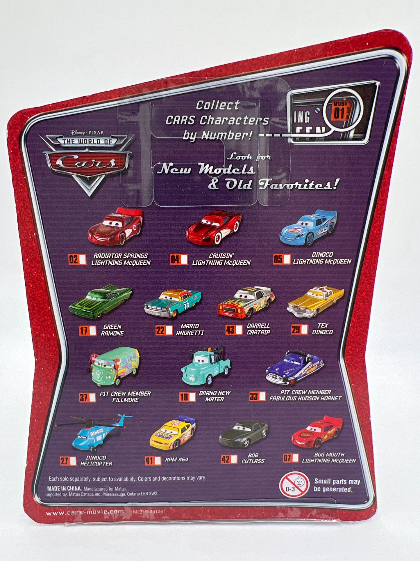 Disney Pixar The World Of Cars #33 Pit Crew Member Fabulous Hudson Hornet 141B