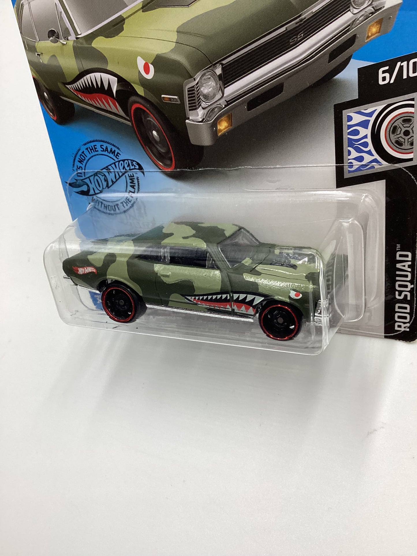 2020 Hot Wheels #73 68 Chevy Nova Green 16D