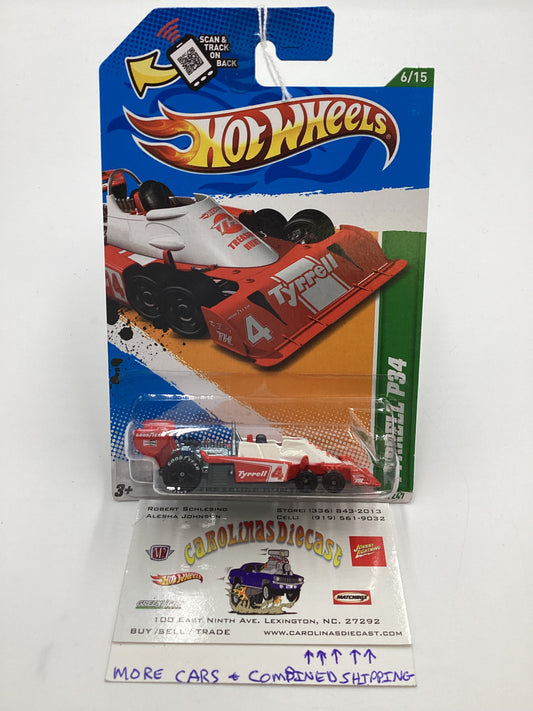 2012 Hot Wheels Treasure Hunt #56 Tyrell P34 Red