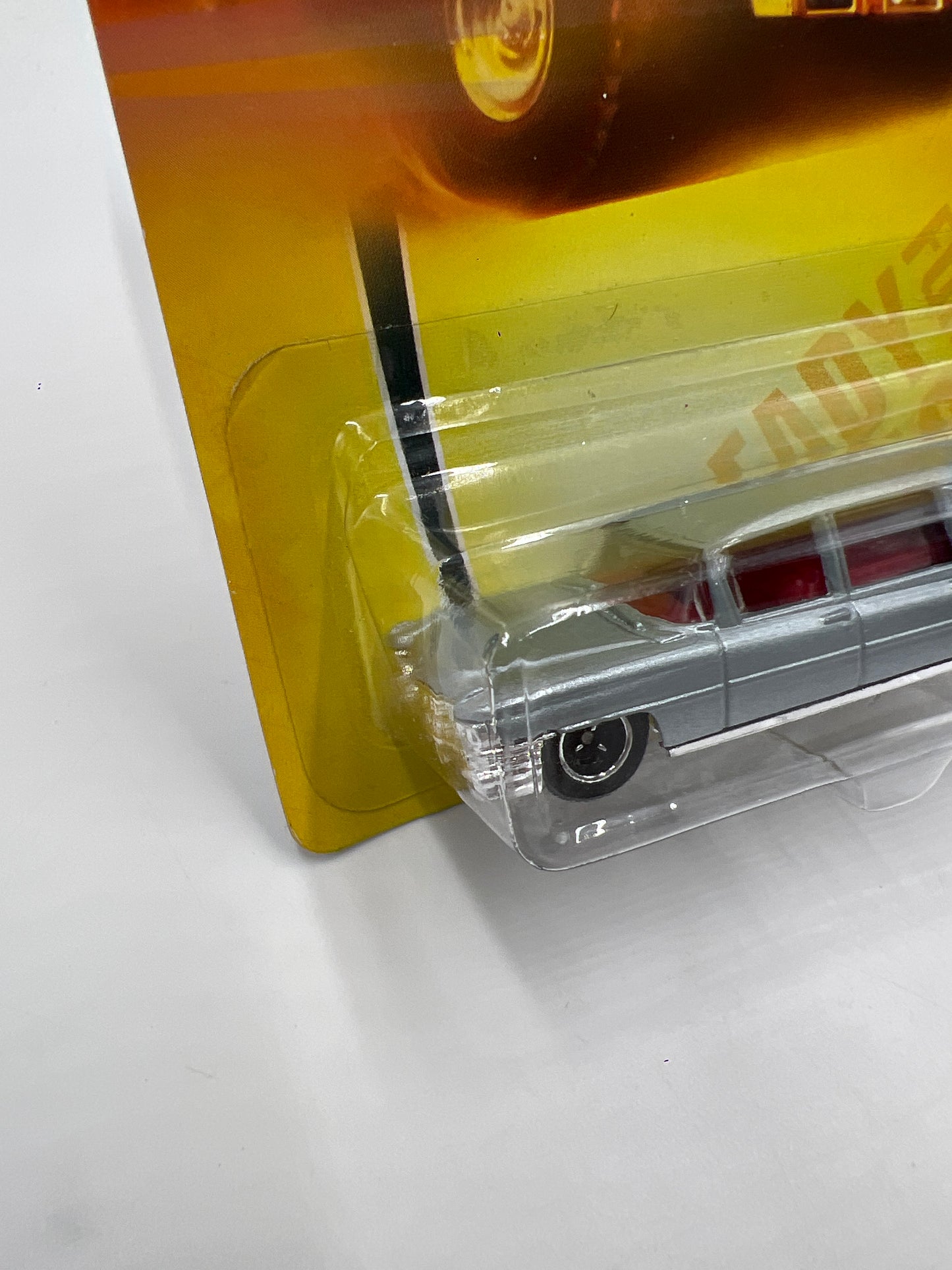 Matchbox City Action #55 63 Cadillac Hearse Silver 206C