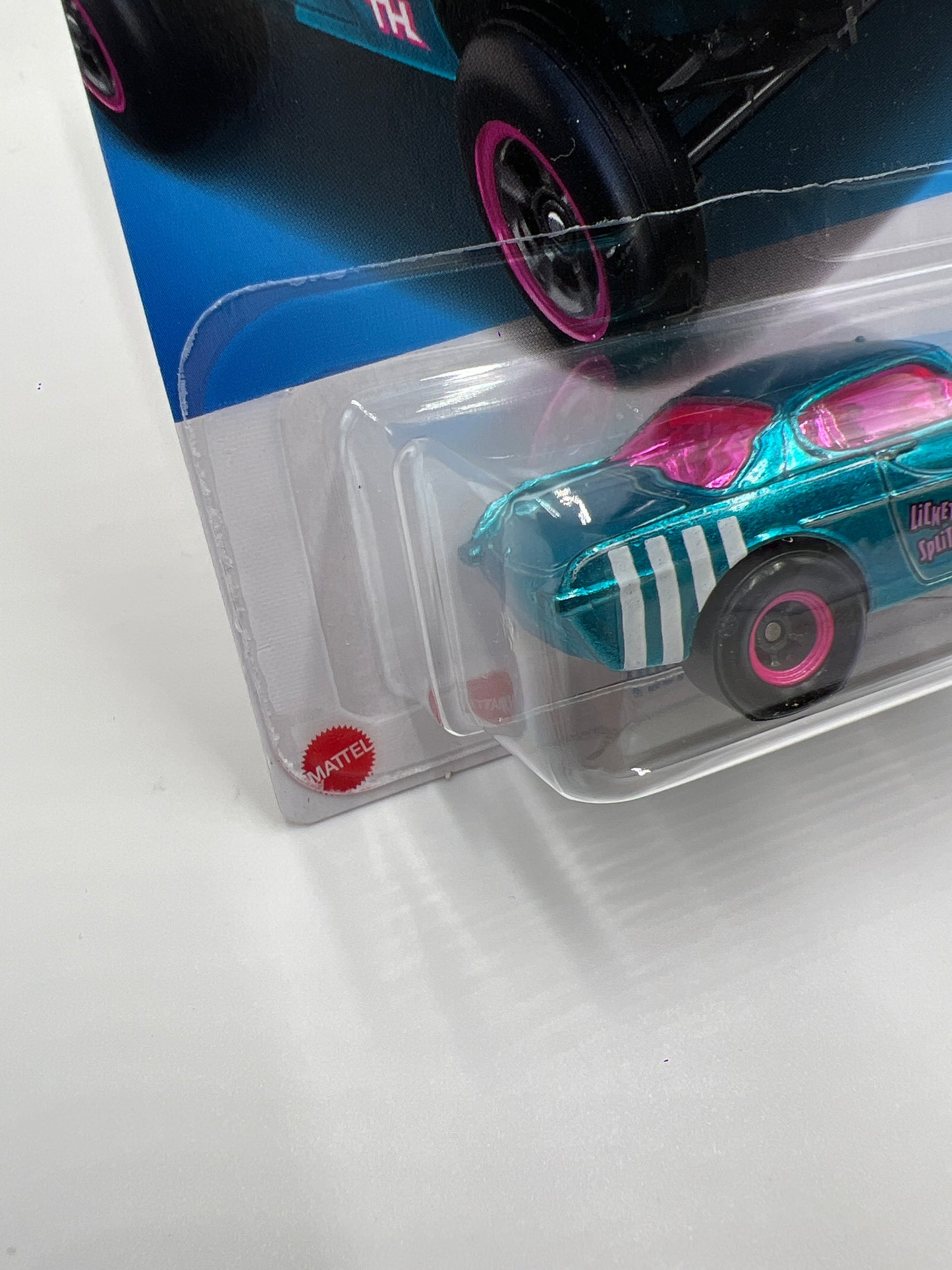 2024 Hot Wheels Super Treasure Hunt #153 Volvo P1800 Gasser Blue W/Protector #1