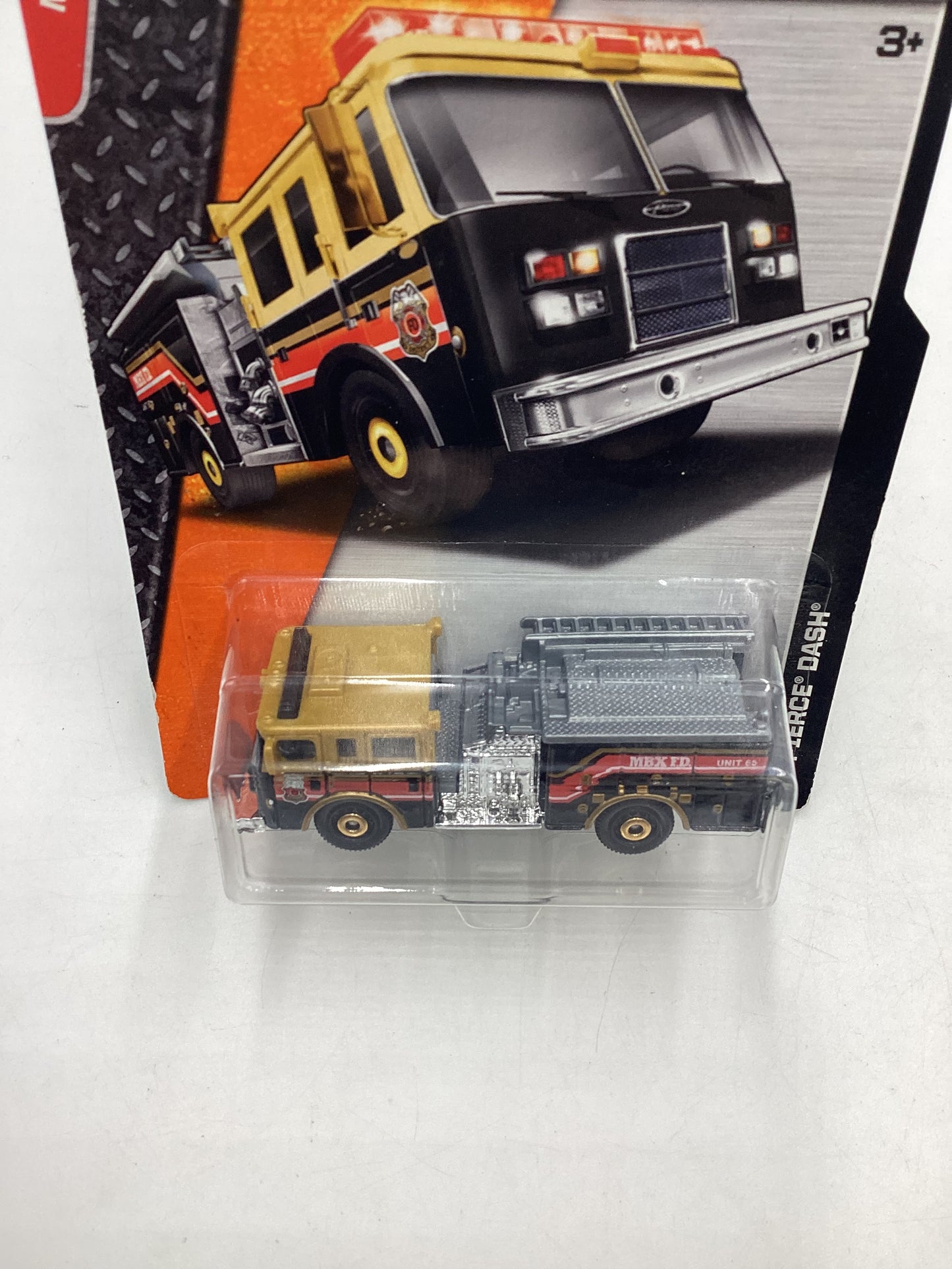 2016 MB Heroic Rescue #77 Pierce Dash Fire Truck Black 206C