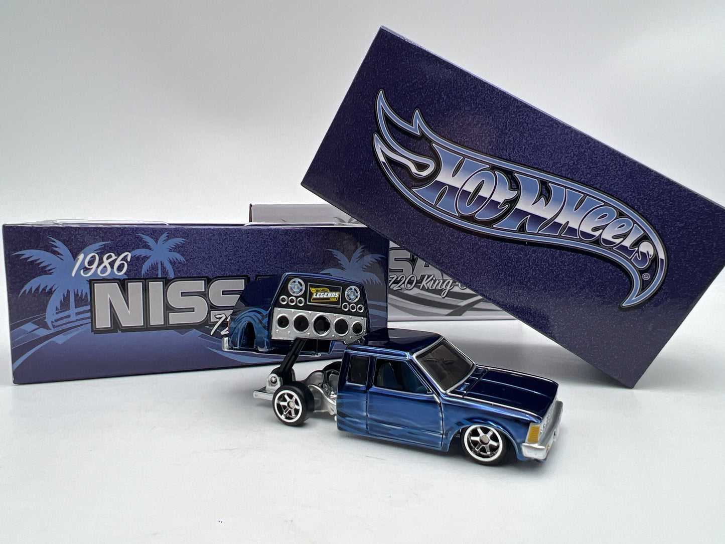 2026 Hot Wheels RLC 1986 Nissan 720 King Cab Blue