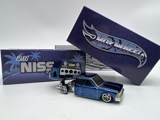 2026 Hot Wheels RLC 1986 Nissan 720 King Cab Blue