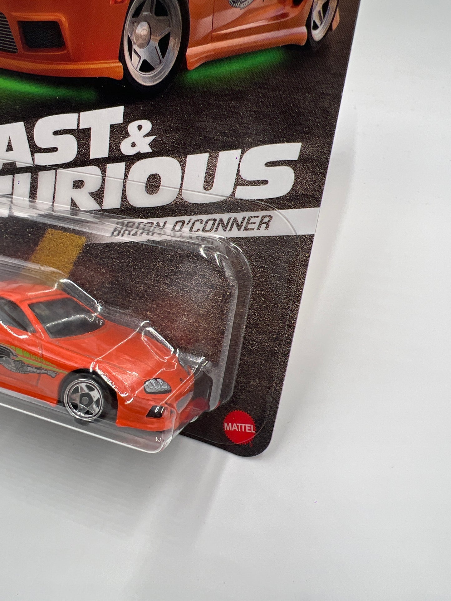 Hot Wheels Silver Series Fast & Furious Brian O’Conner #2 Toyota Supra Orange W/Protector