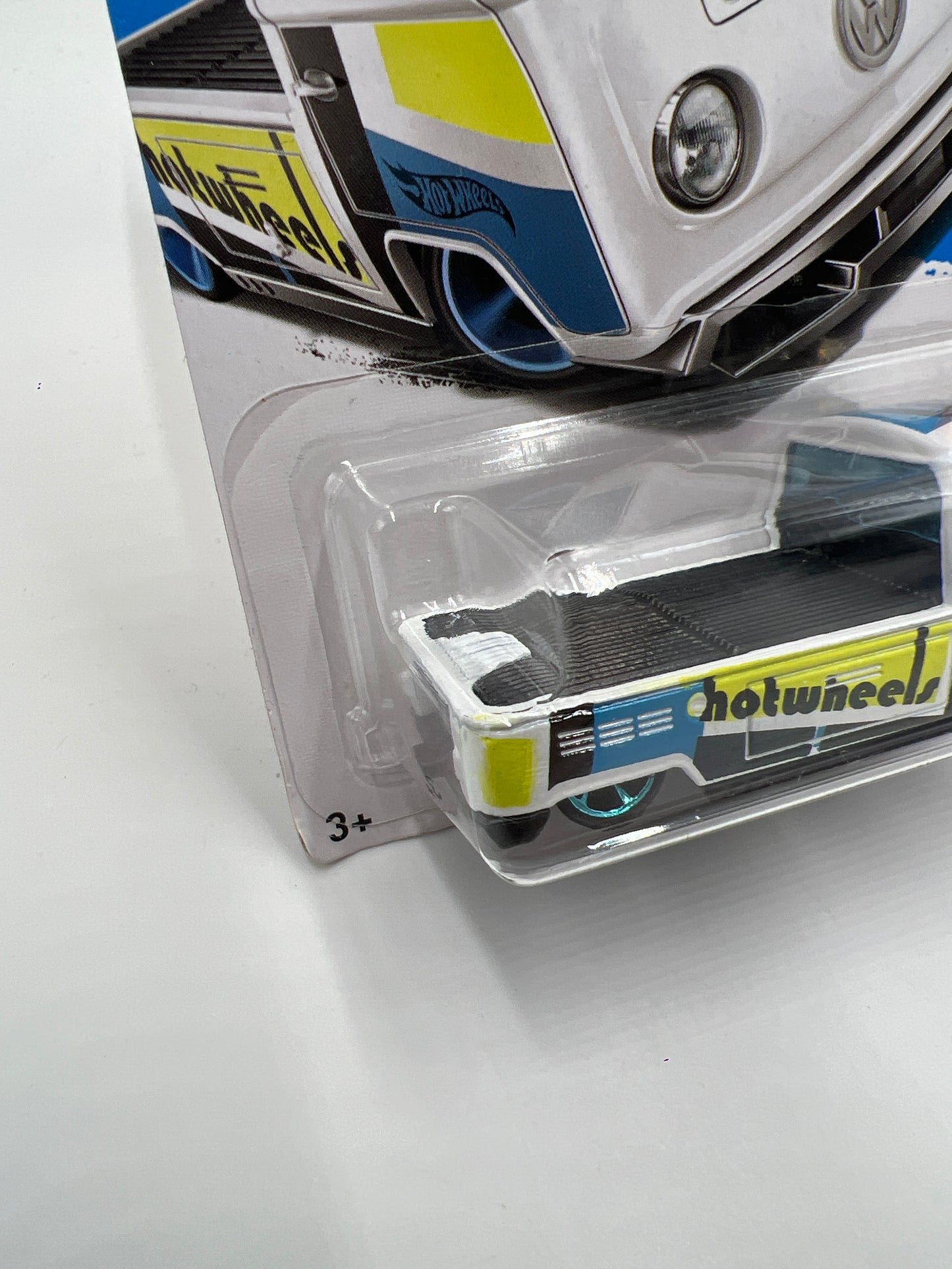 2017 Hot Wheels Art Cars #295 Volkswagen T2 Pickup White 96G