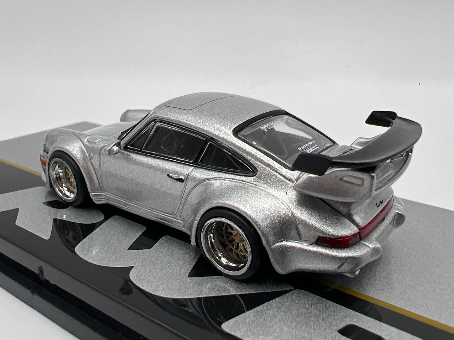 Tarmac Works x Hobby 64 Porsche RWB 964 Silver
