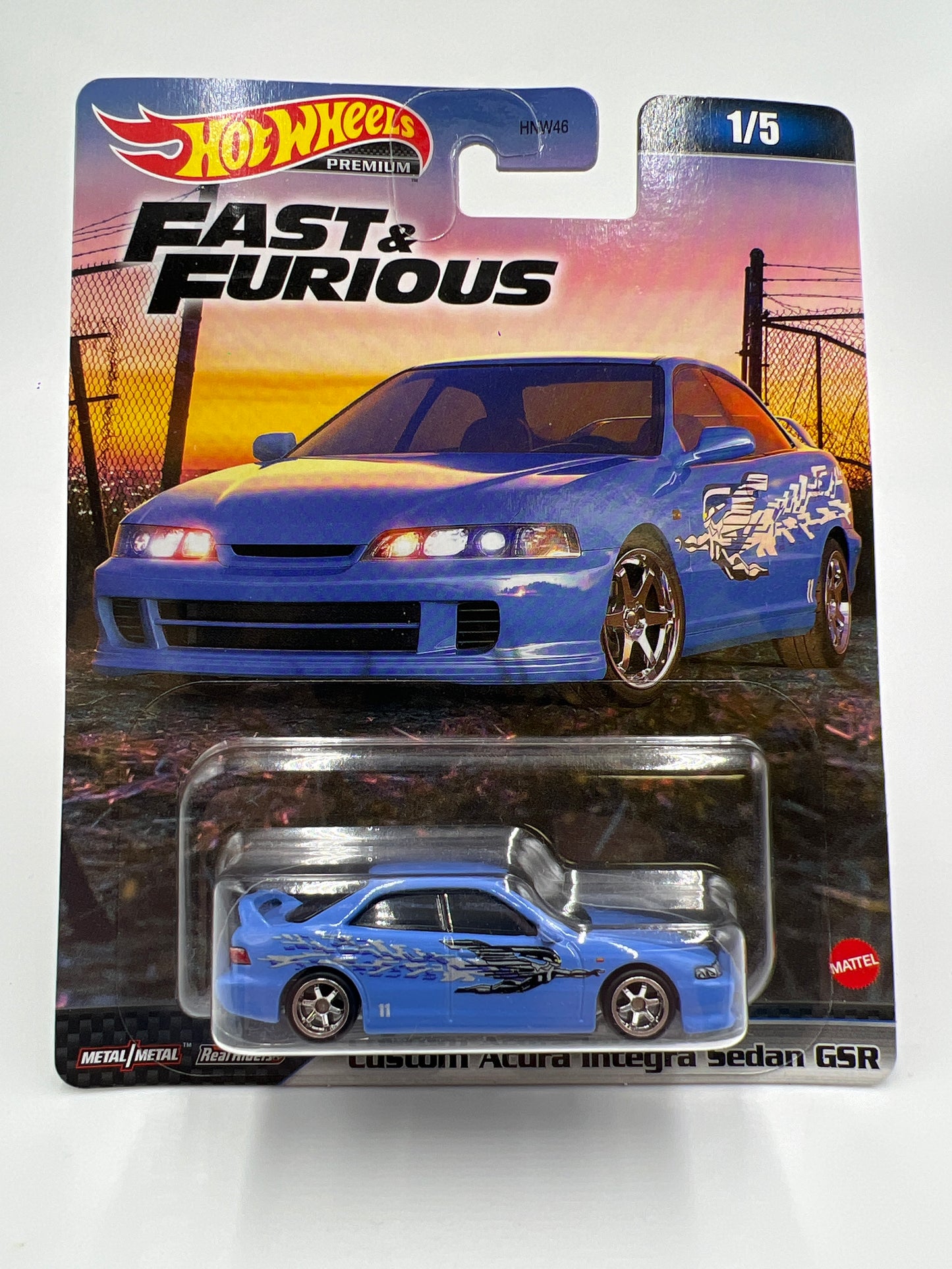 2023 Hot wheels premium fast and furious Custom Acura Integra Sedan GSR 246D