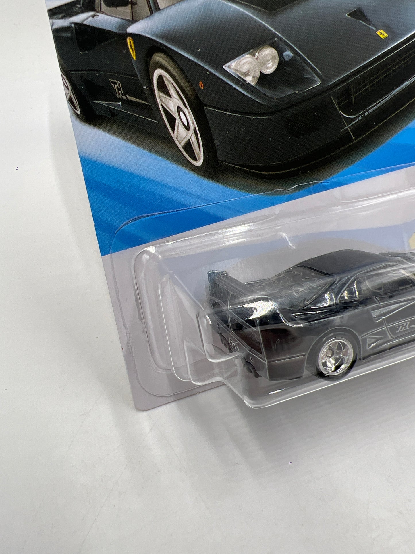 2026 Hot Wheels Super Treasure Hunt #63 Ferrari F40 Competizione Black W/Protector