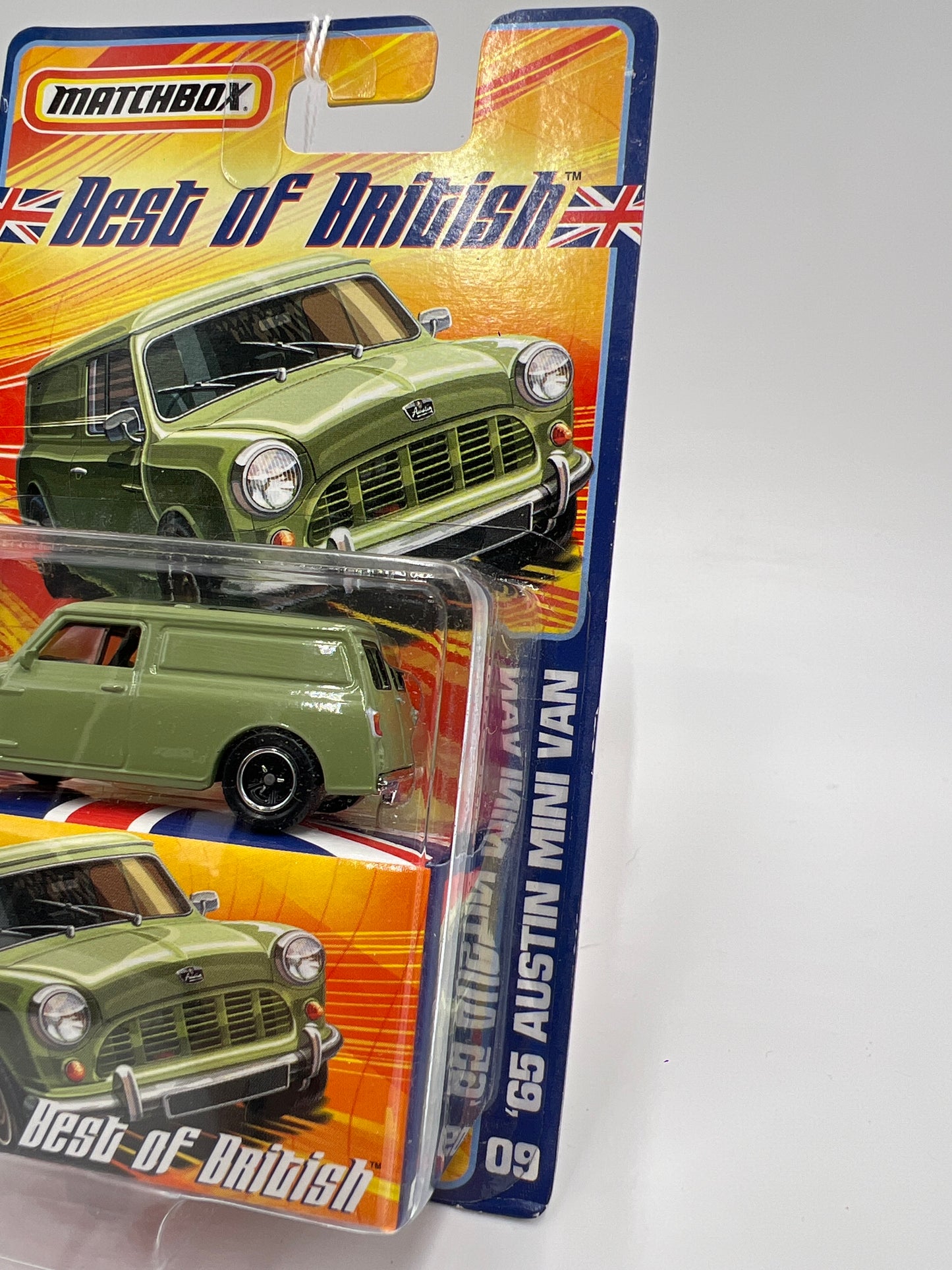Matchbox Best Of British #9 65 Austin Mini Van Green 173E