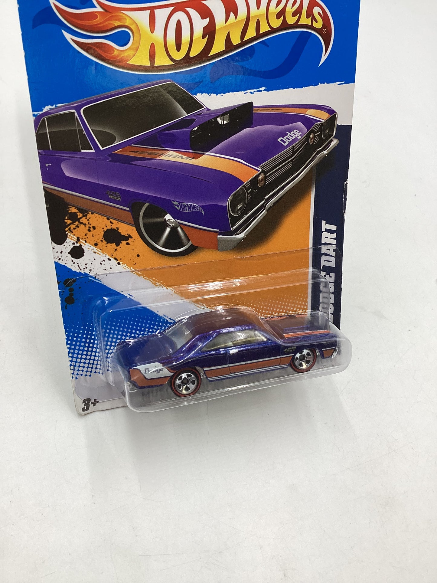 2012 Hot Wheels Muscle Mania Mopar #81 68 Dodge Dart Walmart Exclusive 237F