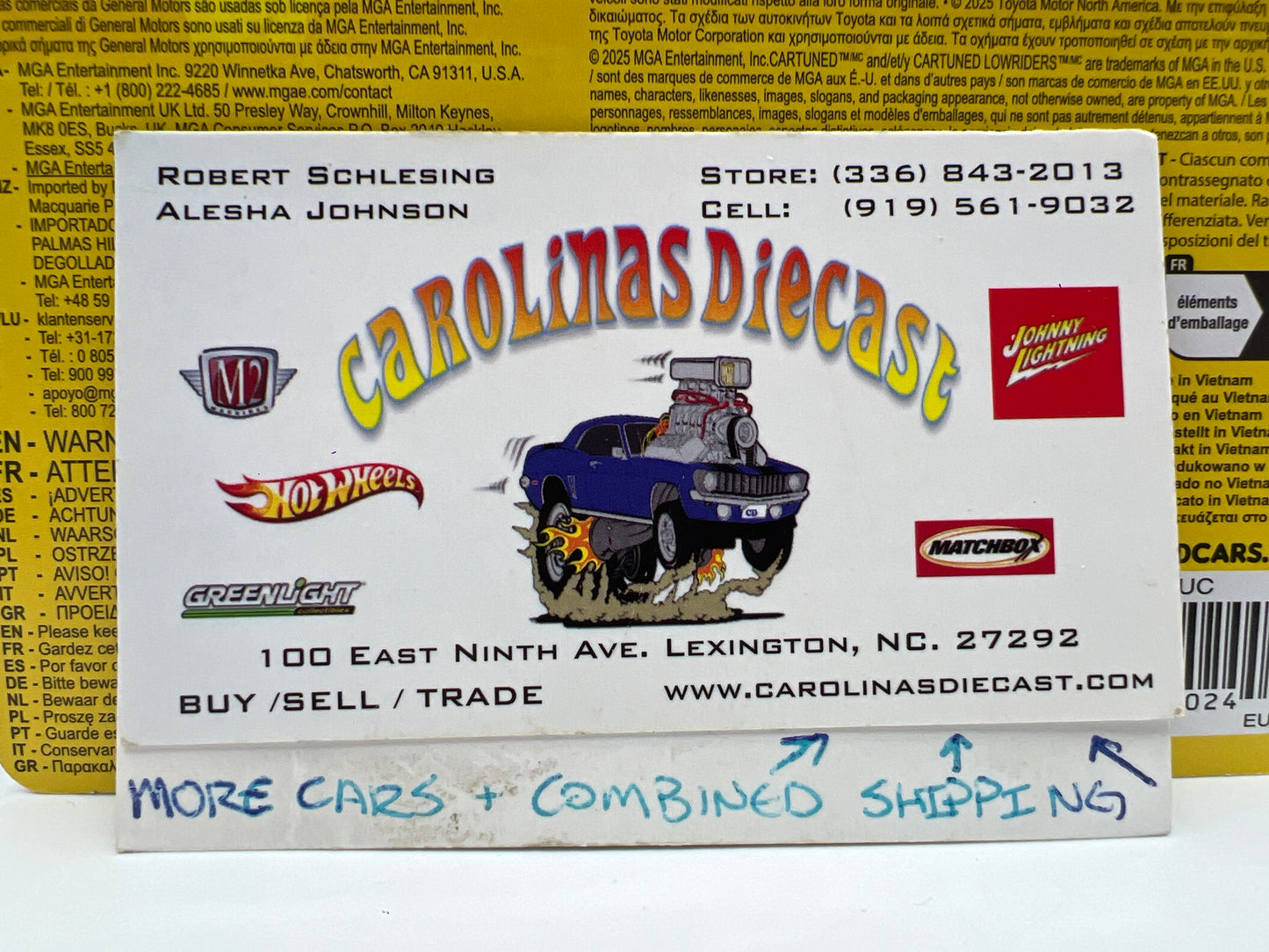 2025 MGA Car Tuned Series 3 #3 57 GMC Panel Van Green 179C