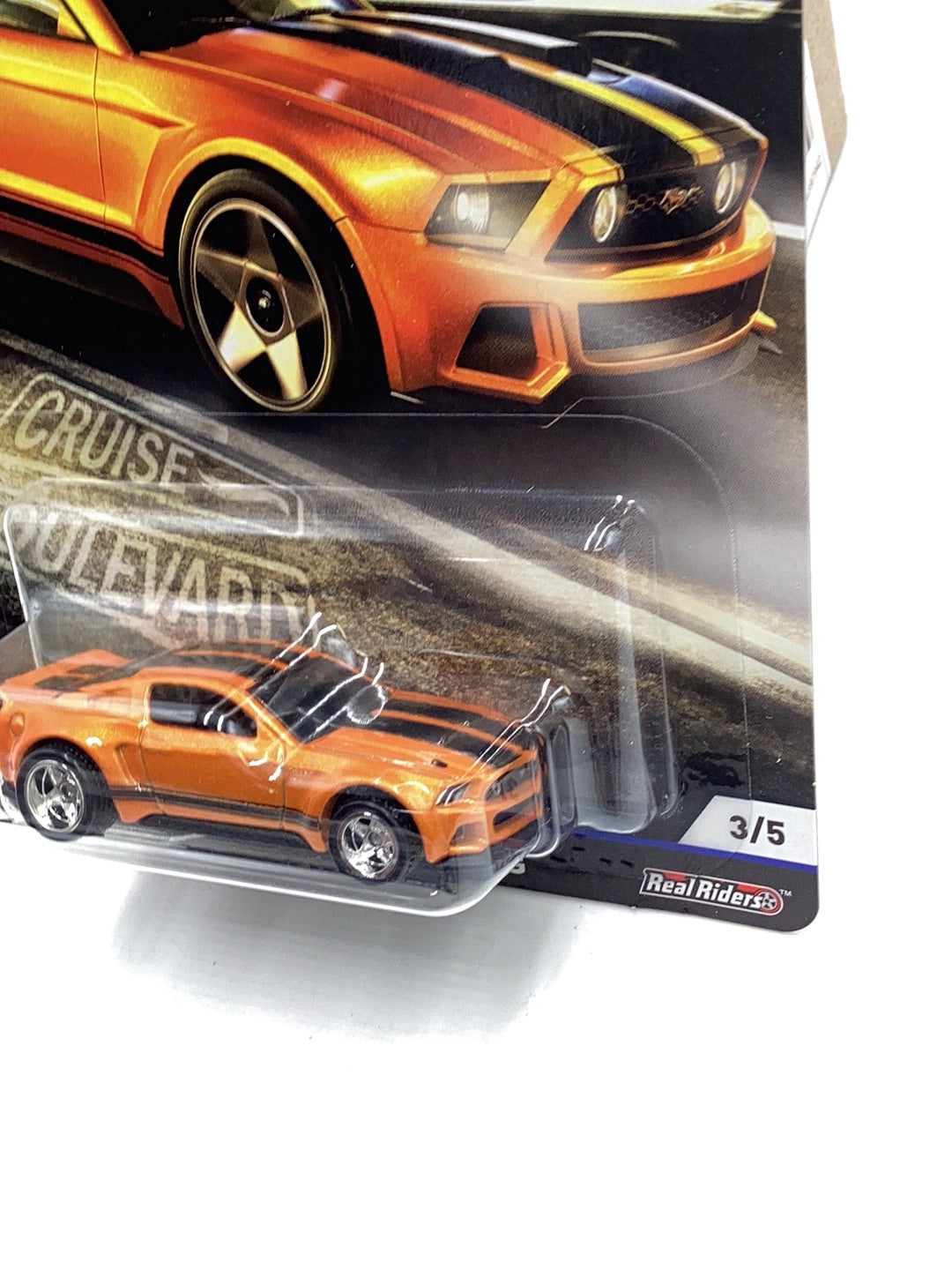 Hot Wheels car culture cruise boulevard 2014 Custom Mustang 3/5 261F