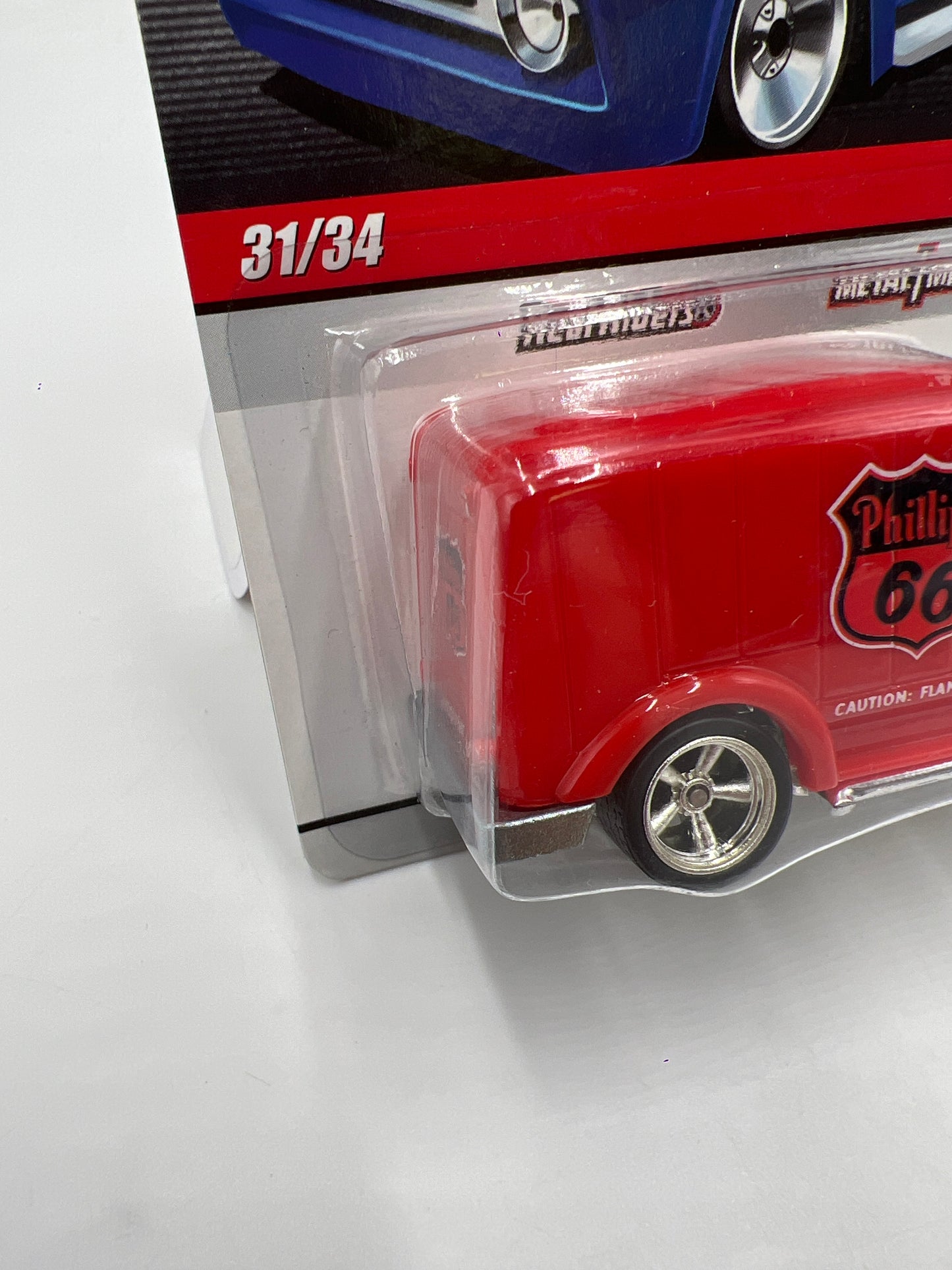 Hot Wheels Slick Rides #31 49 Ford C.O.E. Phillips 66 Red/White 245C