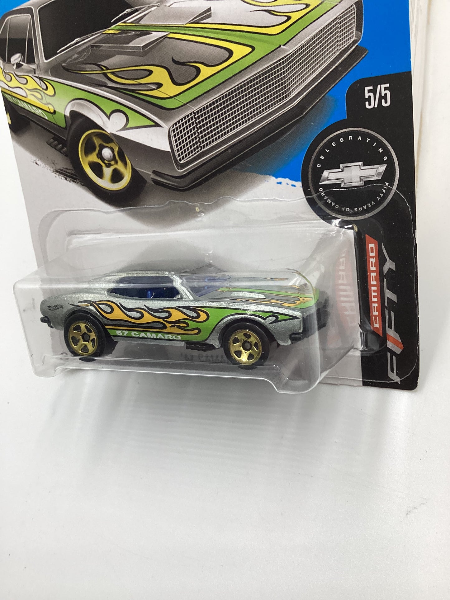 2017 Hot Wheels Camaro Fifty Zamac #18 1967 Camaro Walmart Exclusive 148C