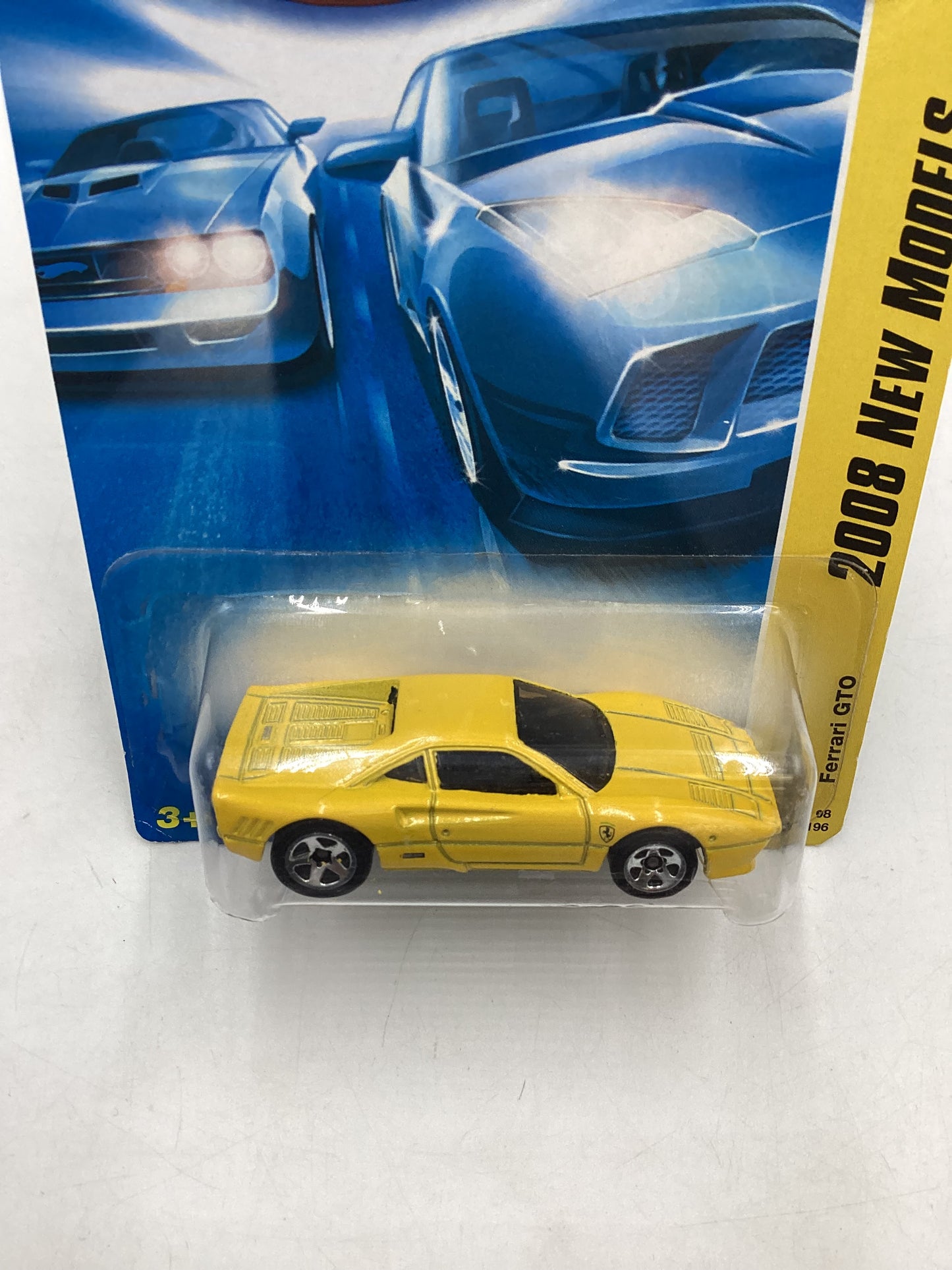 2008 Hot Wheels #038 Ferrari GTO Yellow