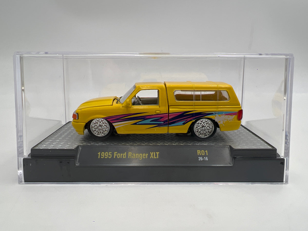 2026 M2 Machines R01 Blind Box 1995 Ford Ranger XLT Yellow